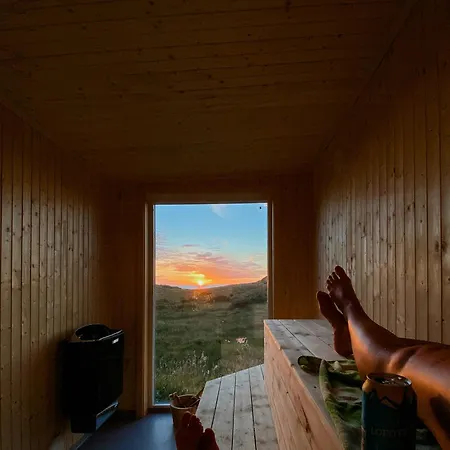 펜션 Unique Small With Sauna View In Lofoten *