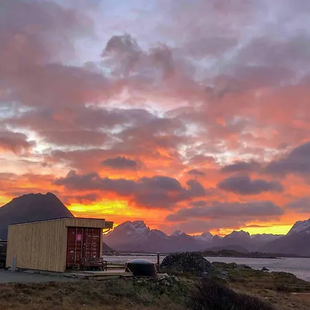 Unique Small With Sauna View In Lofoten Semesterbostad Ramberg