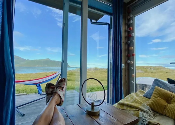 Semesterbostad Unique Small With Sauna View In Lofoten *