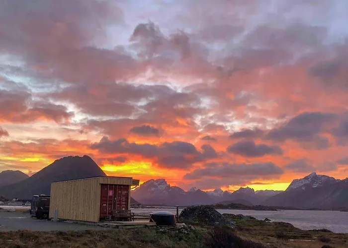 Unique Small With Sauna View In Lofoten Semesterbostad Ramberg