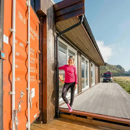 Unique Small With Sauna View In Lofoten * ランバ